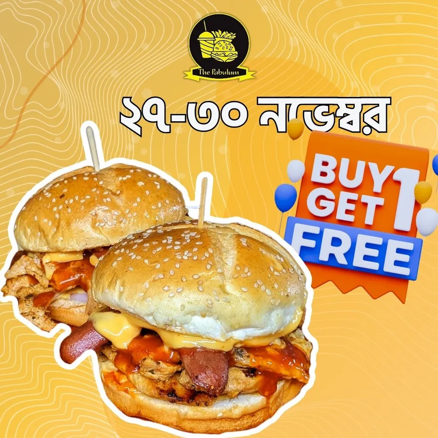 Buy One Get One Free – BBQ Chicken Sausage Delight Burger Awaits You at The Pabulum