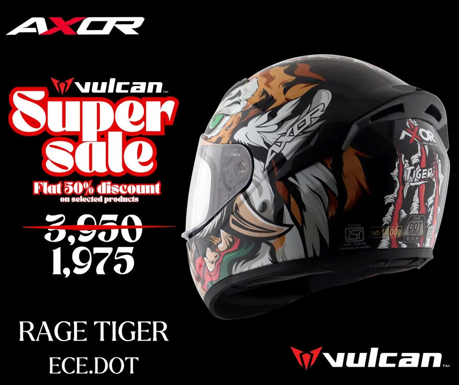 FLAT 50% Discount on Vulcan Super Sale Camp on wide range of selected products with Official Warranty