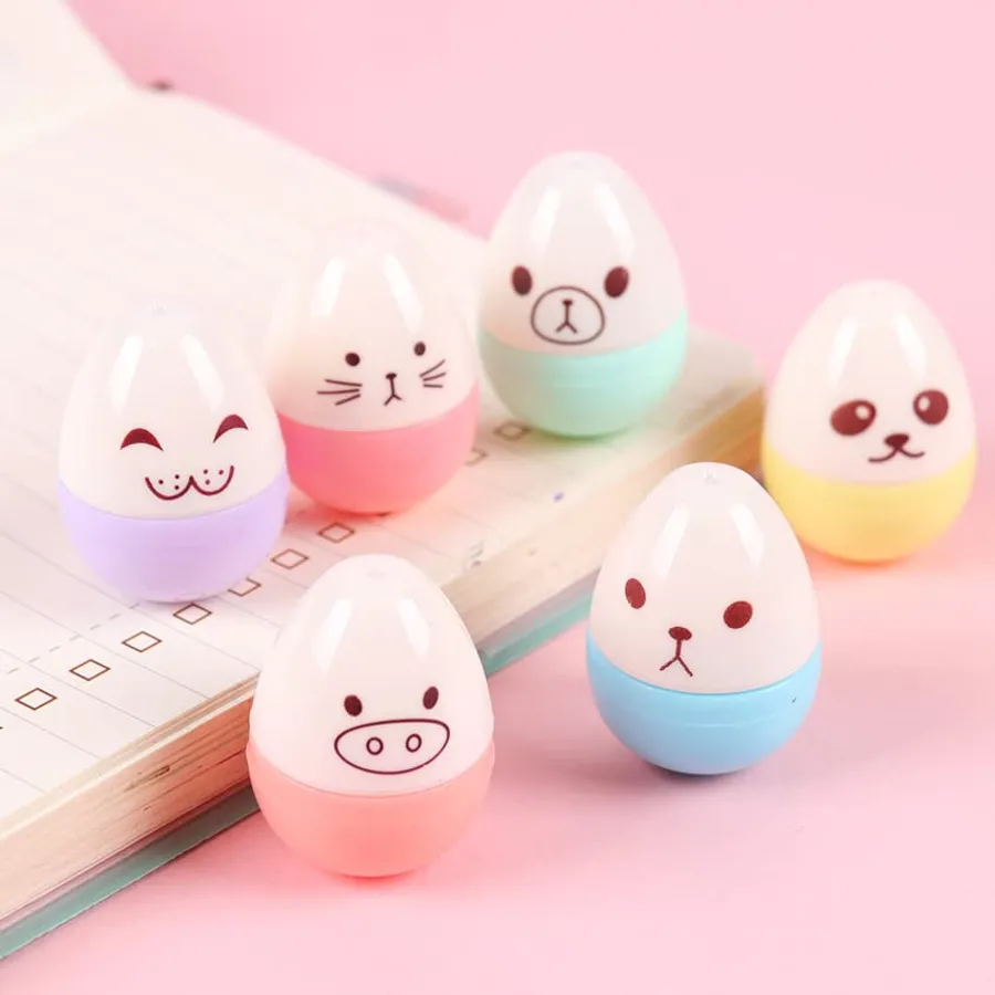 Cute Egg Shape Sign Pen Set (6PCS) at 99 Shop BD