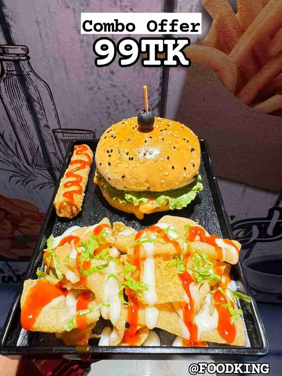 99 tk combo platter offer food king