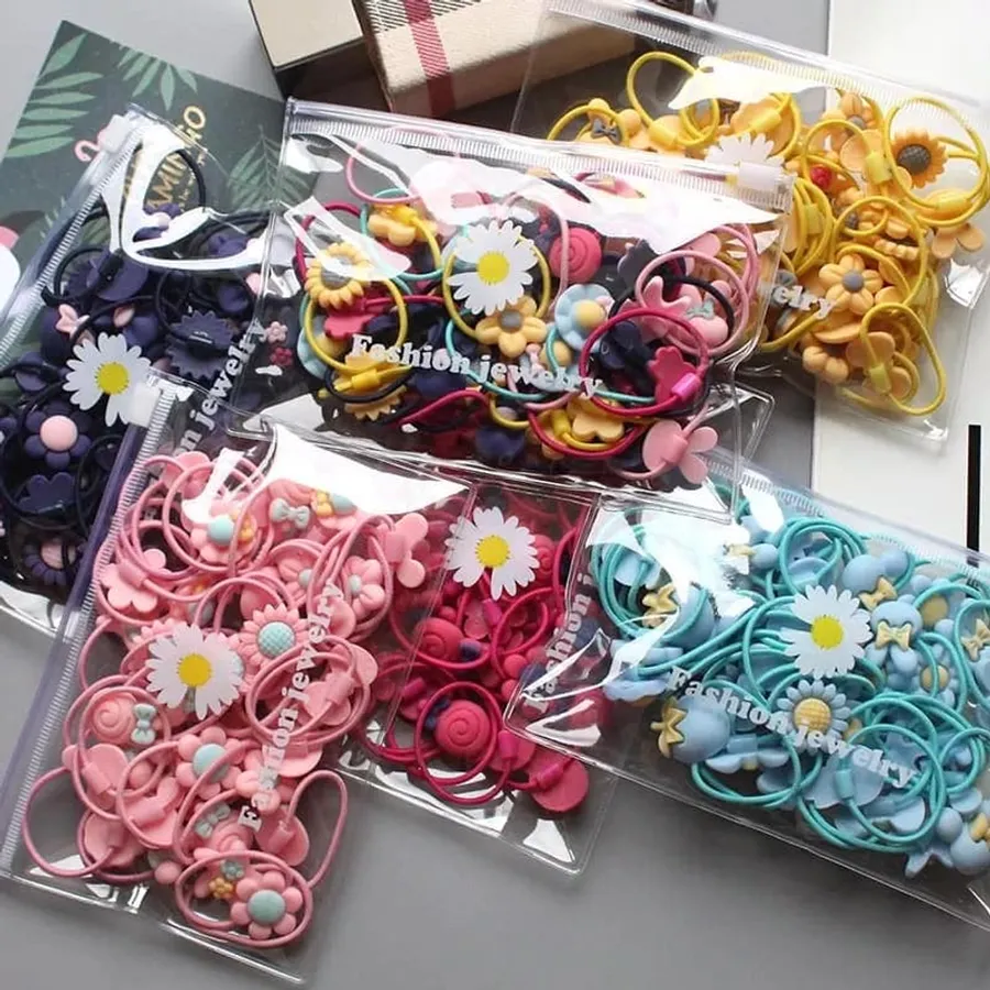 Elastic Hair Bands Rubber Band 20 Pcs at Only 99 Shop BD