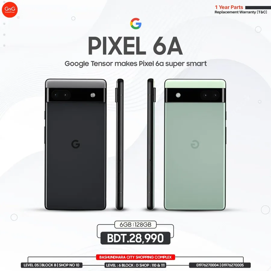 Google Pixel 6A Smart Phone Offer at Gadget N Gadget