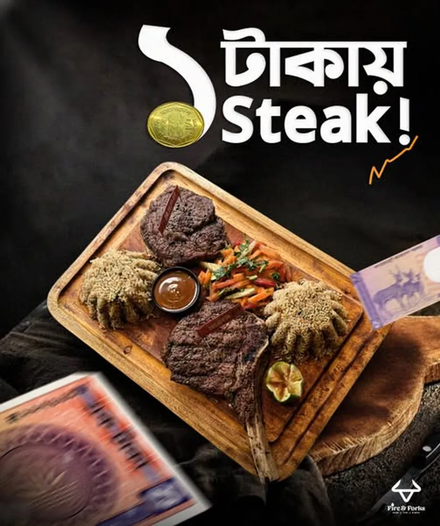 Tomahawk Steak only 1 tk - Fire & Forks - Steak House