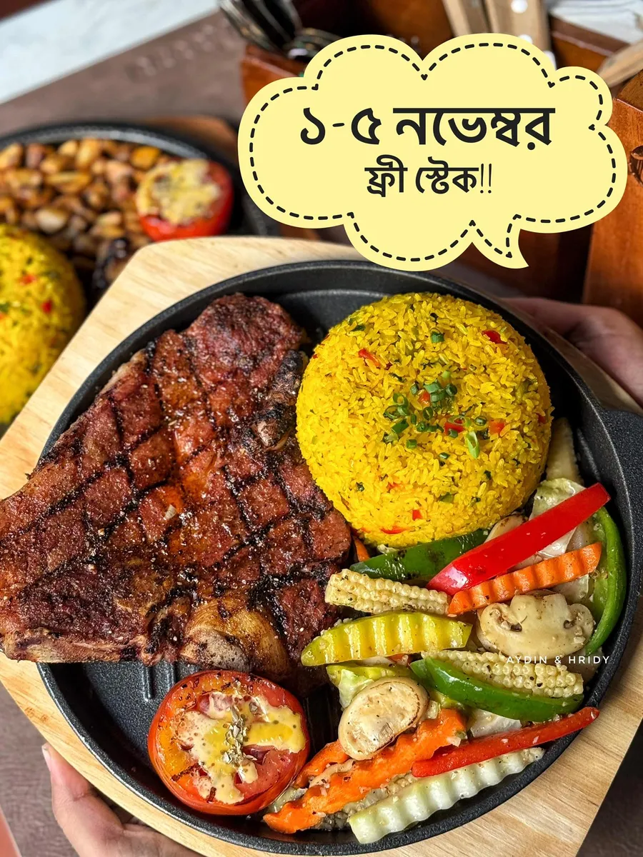 Buy beef steak get chicken steak free at TDC - Tour De Cyclist