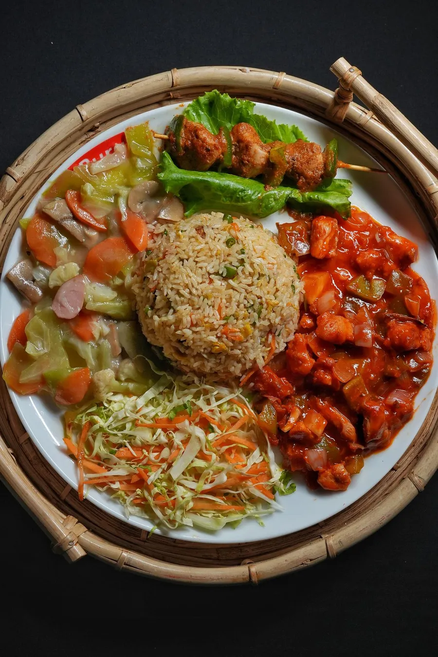 Budget friendly platter only 199 tk at PizzaBurg