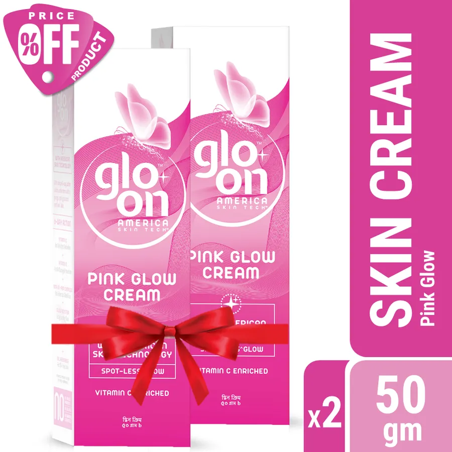 GLO-ON Pink Glow Cream 50gm Pack of 2 (50gm X 2) at shajgoj