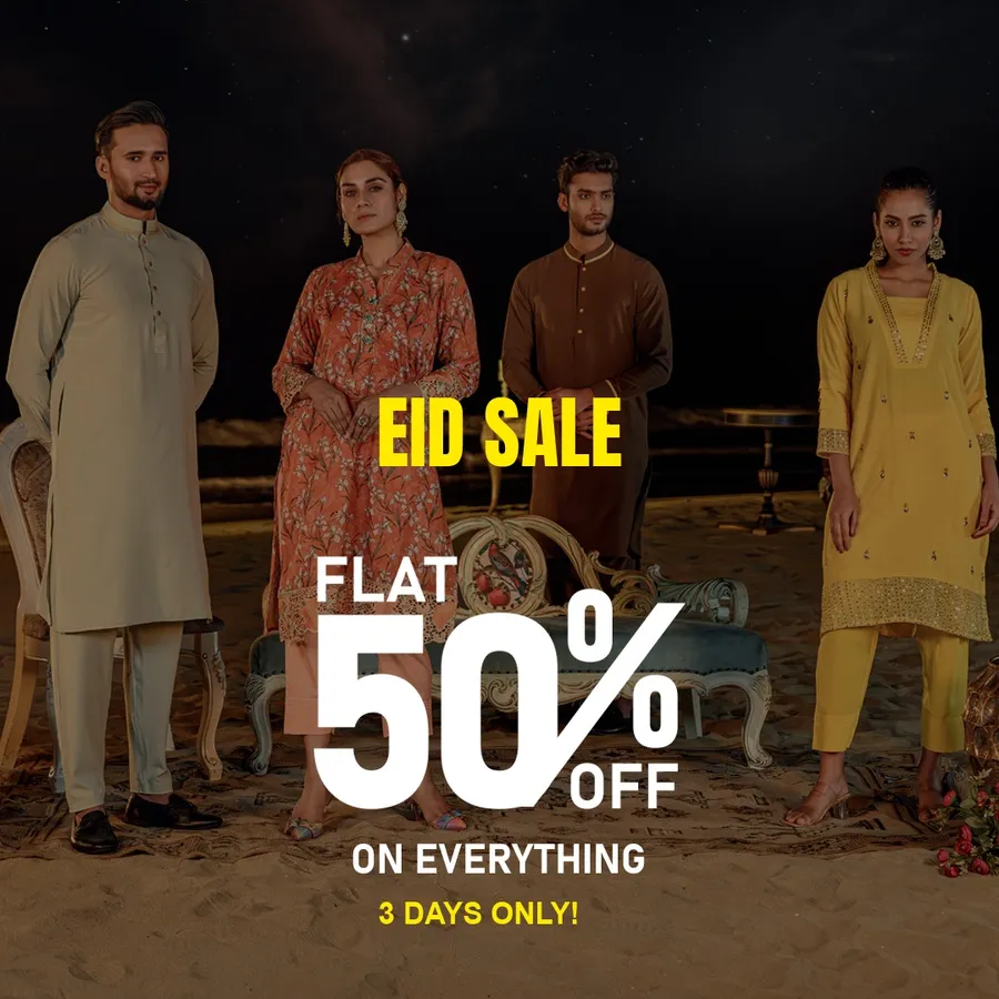 Flat 50% discount on everything at Demand