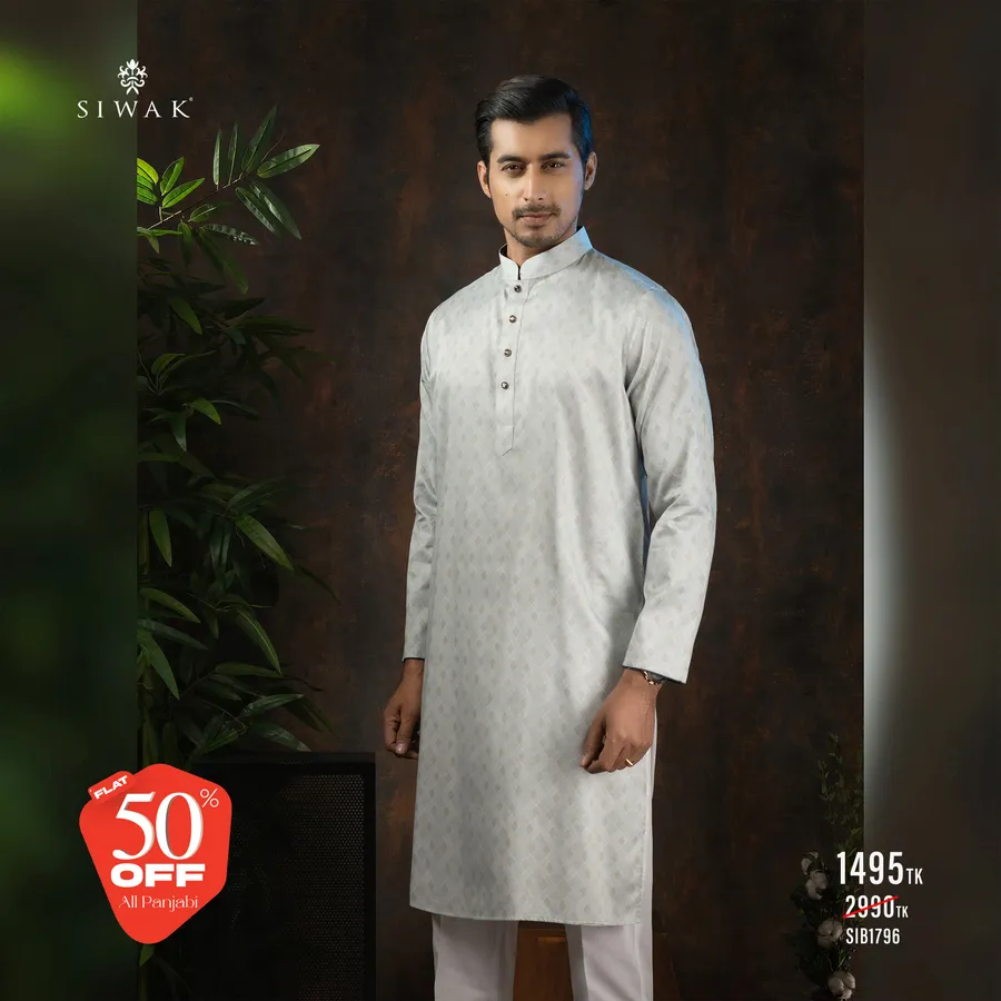 Flat 50% discount on all panjabi at Siwak