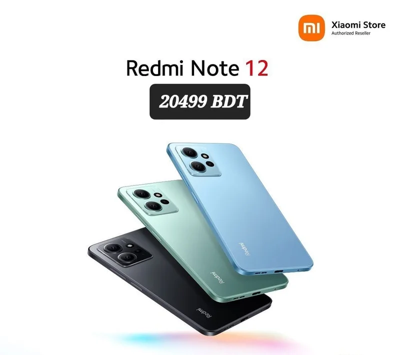 Redmi Note 12 Dhamaka Offer 8/128 International Variant at Jack N Gadget