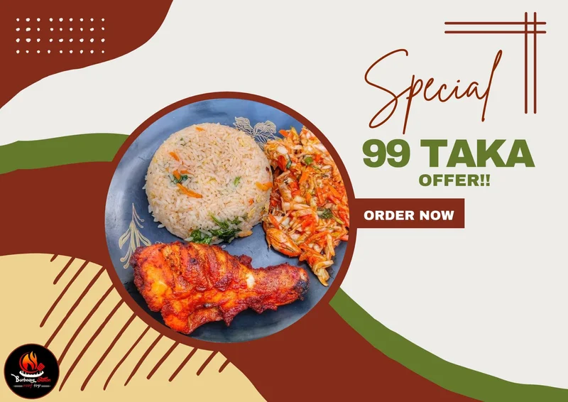 Set Menu only 99 TK at Barbeque Station