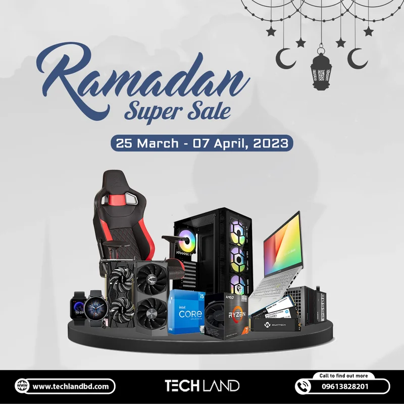 Ramadan Super Sale On Desktop | Laptop | Computer Accessories at Tech Land BD