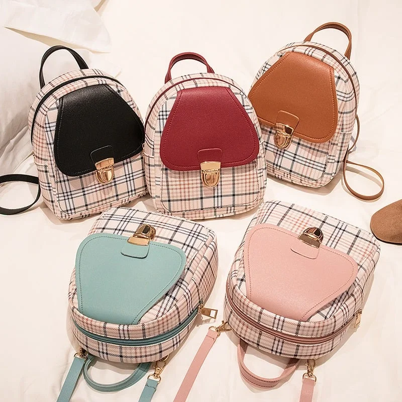 Korean Style Mini Backpack PU Leather Offer at 99 Shop BD