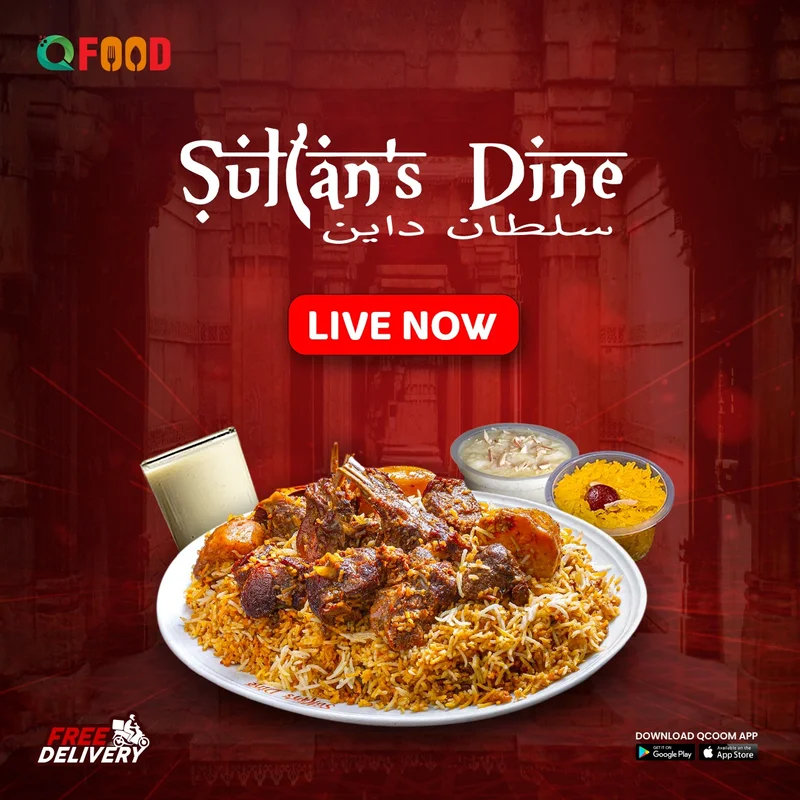 Use Promo Code And Get 150TK Off | Kacchi Offer  Sultan's Dine at QFood