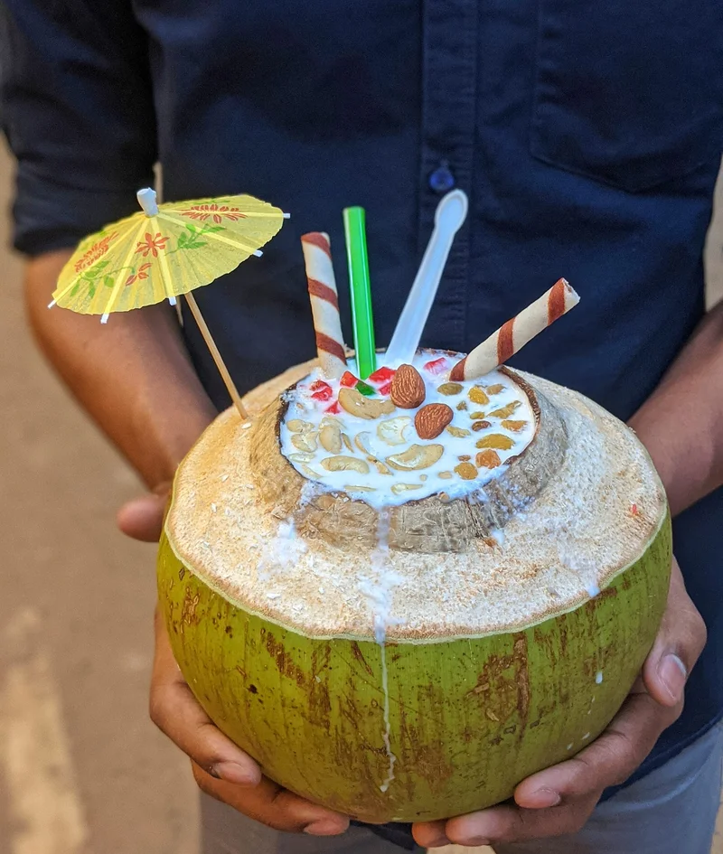 Coconut milkshake is perfect to soothe your heart this summer at Juicewala Mirpur