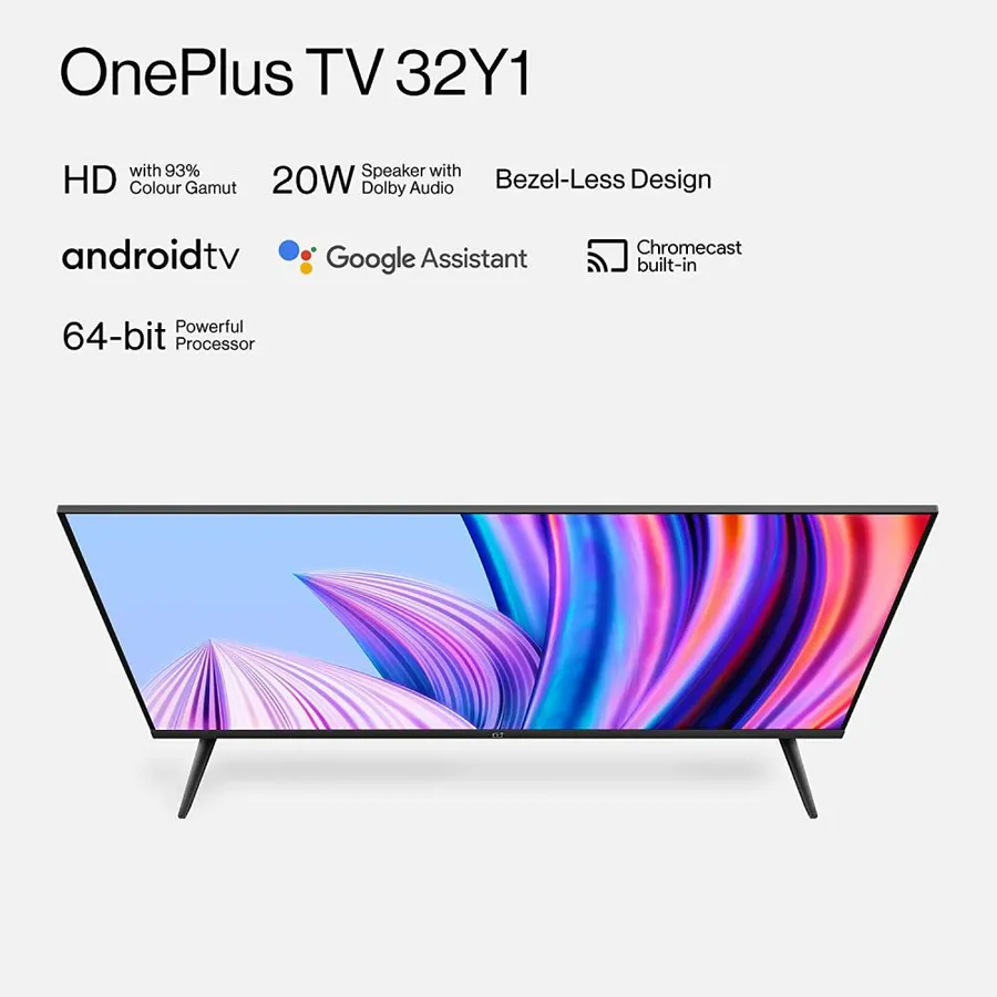 OnePlus Official 32Y1 32" HD LED Smart Android Television 16% Discount at Good Electronics