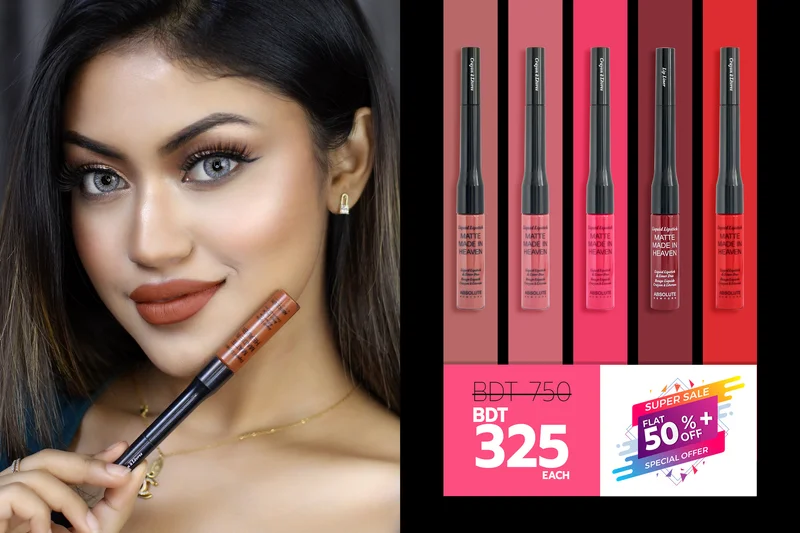 Absolute New York Matte Made In Lipstick 57% Discount  at BanglaShoppers