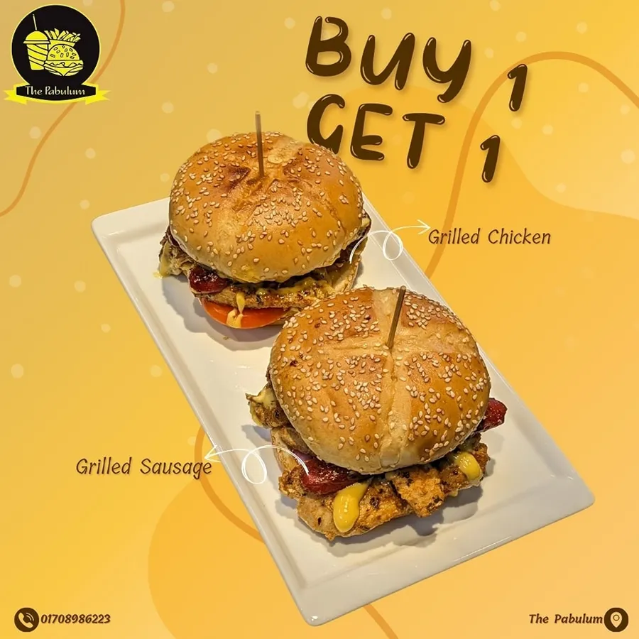 Buy one get one BBQ Chicken Sausage Delight offer at The Pabulum