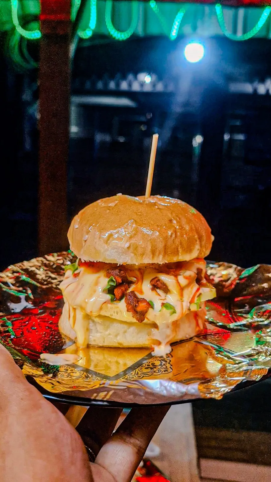 Chicken cheese burger only 80 tk at Bite Buzz