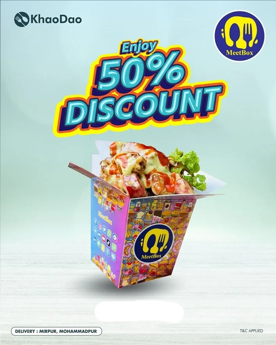 Get 50% Discount On MeatBox Through KhaoDao App