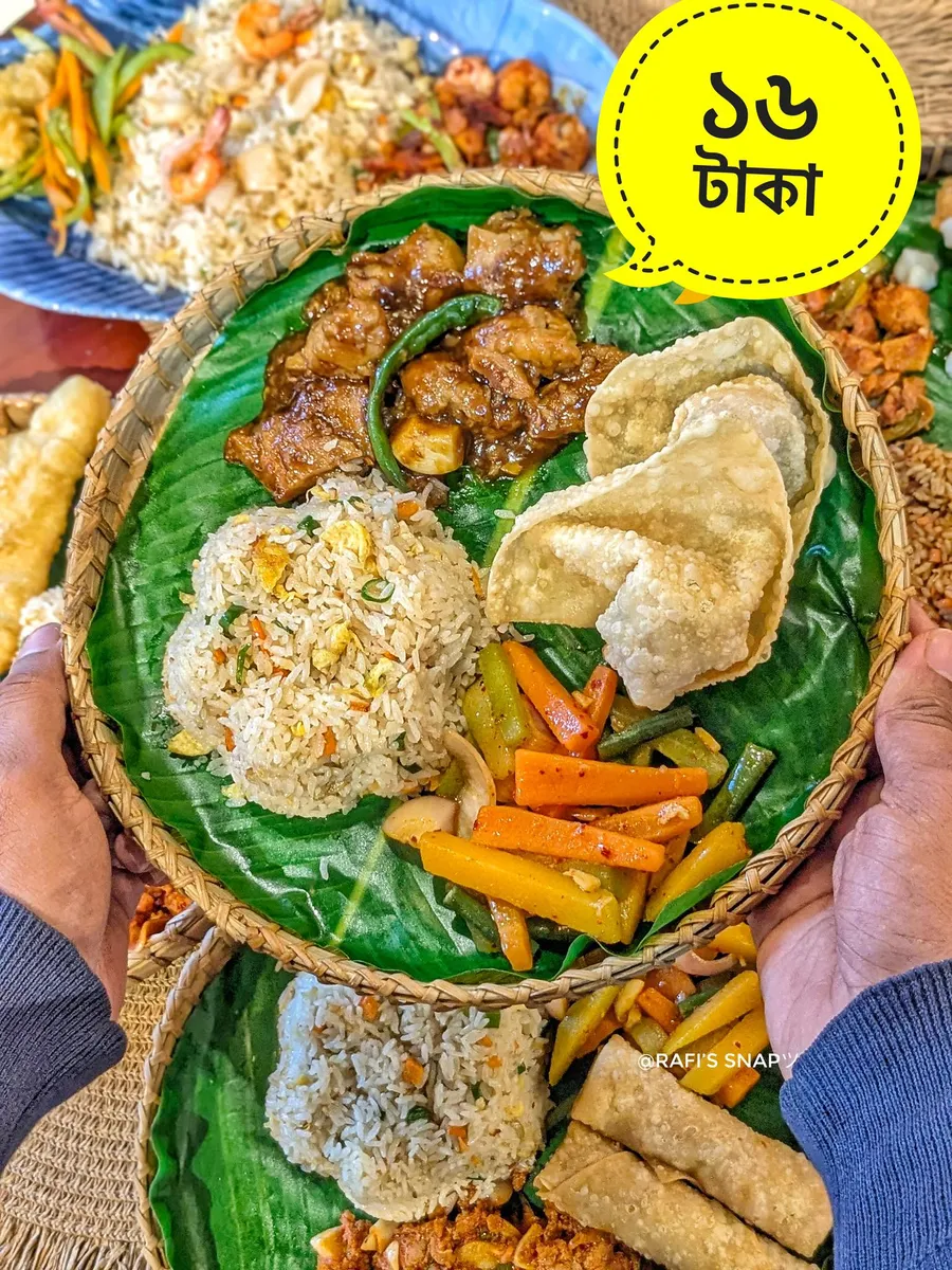 Victory day offer platter only 16 TK at KORI -氷