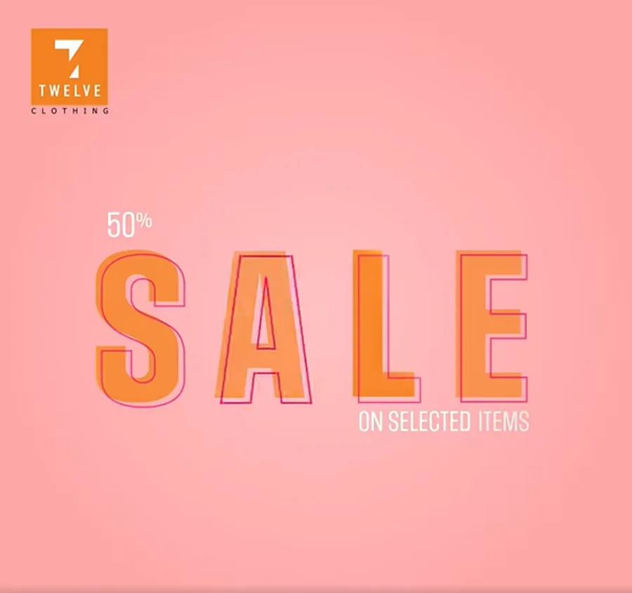 Grab some amazing deals from 𝗧𝘄𝗲𝗹𝘃𝗲. Flat 𝟱𝟬% discount on checkout at Twelve Clothing