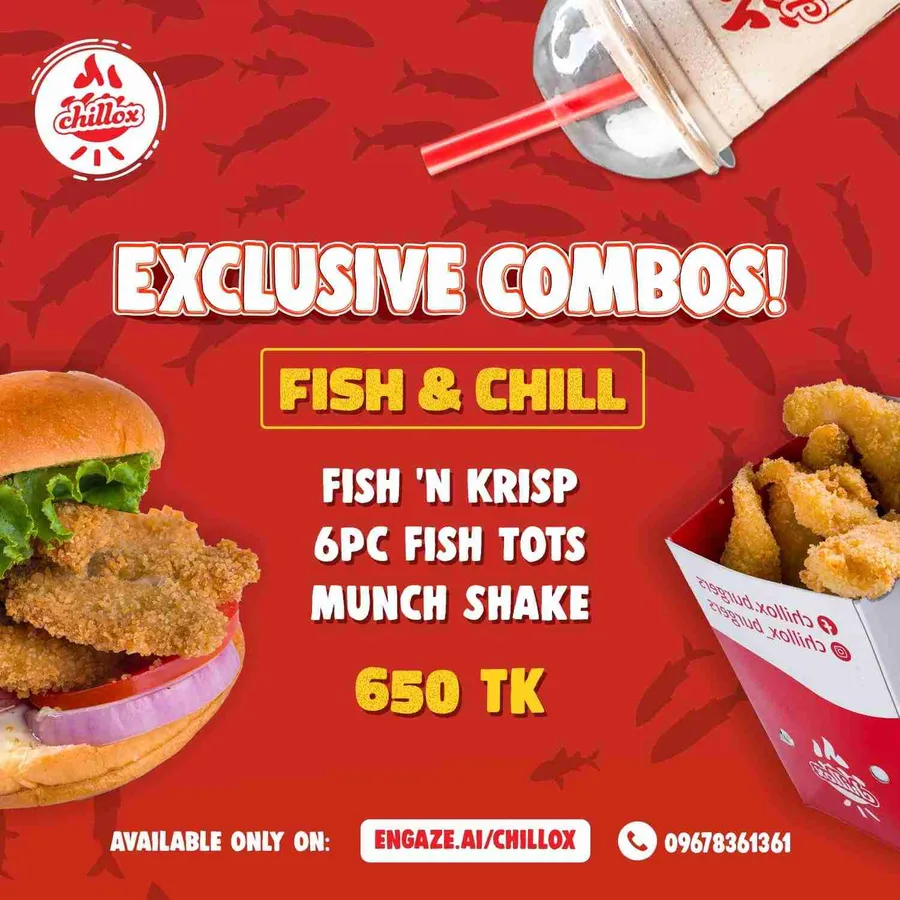 Exclusive combo big discount and free delivery st chillox