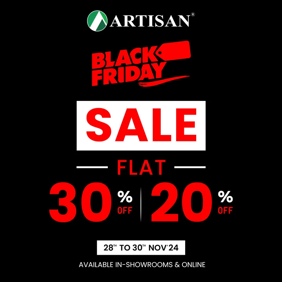 Enjoy FLAT 30% OFF and 20% OFF on all products at Artisan Outfitters