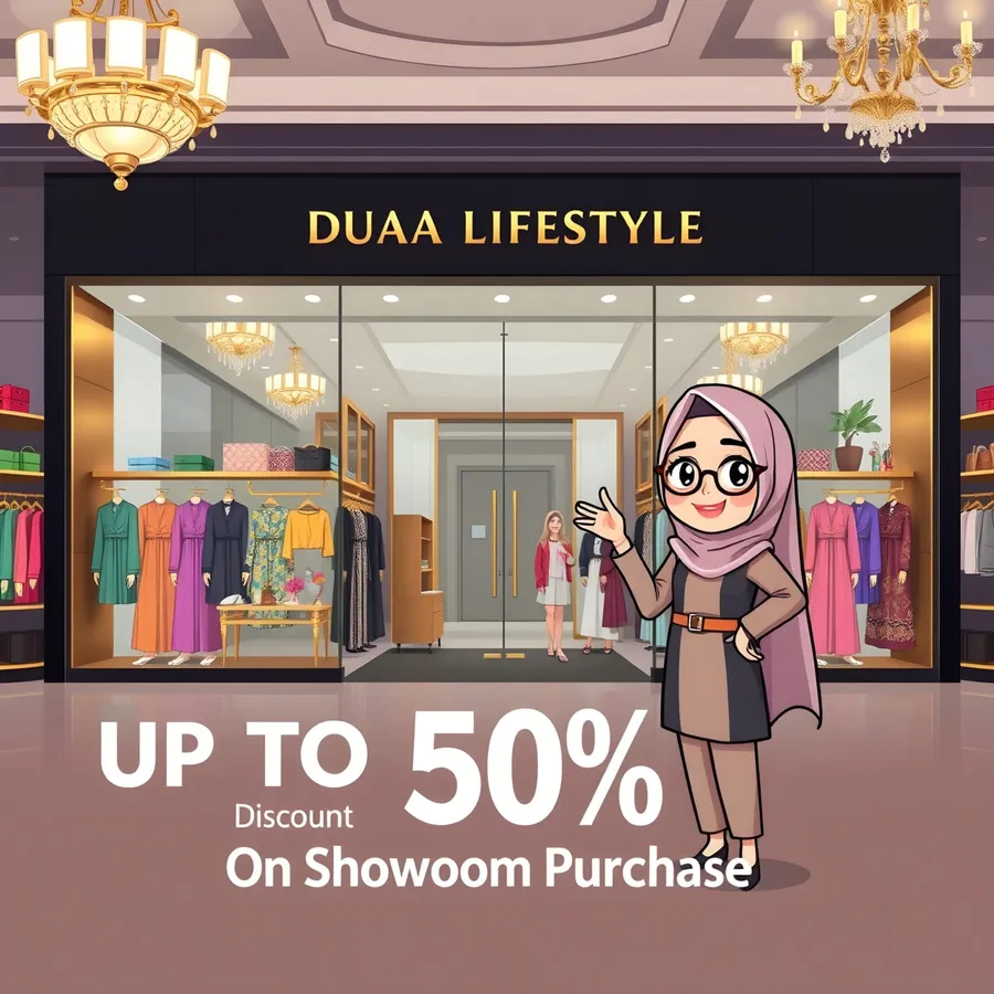 Up to 50% OFF at Du'aa Lifestyle Banasree Showroom