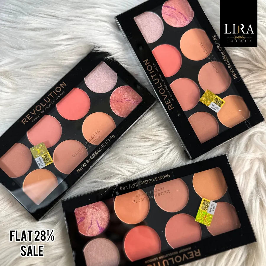 Makeup Revolution Ultra Blush Palette (Hot Spice) 28% discount at LIRA Import