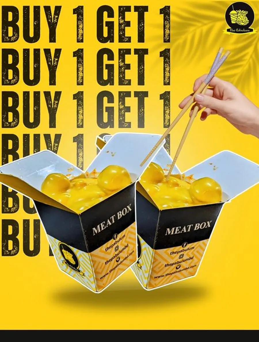 Buy 1 Get 1 Free – The Pabulum’s Chicken Overloaded Meatbox