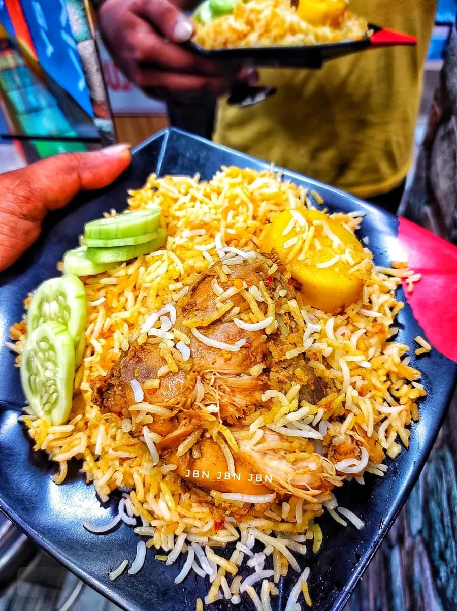 Basmoti Briyani Only 120 TK at laziz food