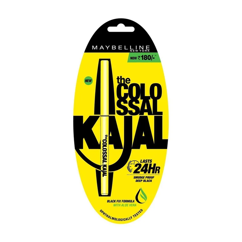 Maybelline Colossal Kohl Kajal 24H Black 11% Off at Shajgoj