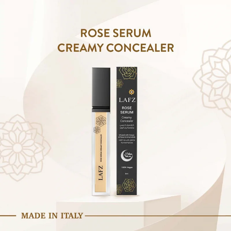 MEDIUM - ROSE SERUM CREAMY CONCEALER 30% discount at Lafz