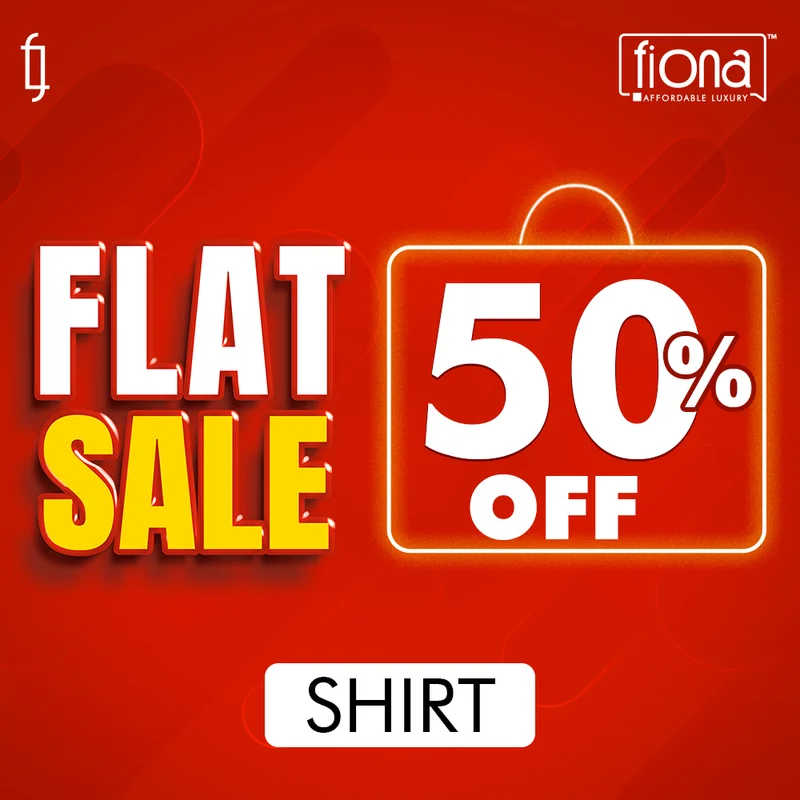 Flat 50% Discount On Shirt At Fiona