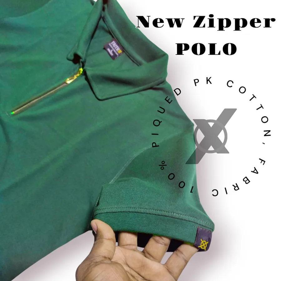 Premium zipper polo t-shirt only 350 TK at ꜰᴀɪᴛʜx ᵐᵉⁿ'ˢ