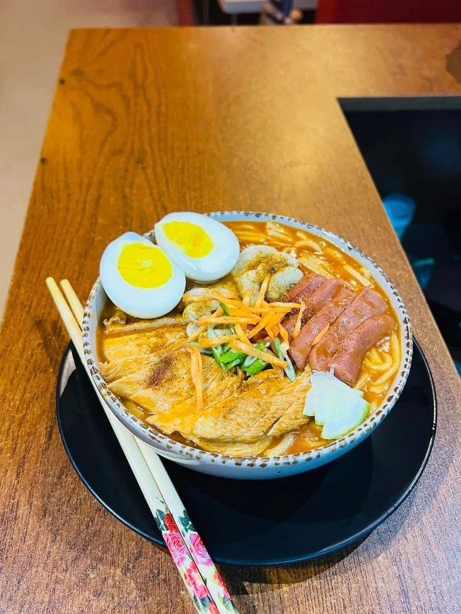 Spicy Mixed Ramen only 350tk at Cheesy Dine Shonirakhra