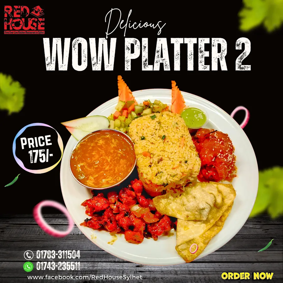 Wow platter 2 only 175 at RED HOUSE