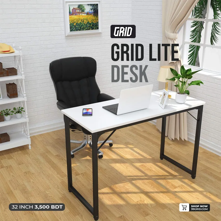 Grid Lite desk only at 3,500 BDT at GRID Furniture