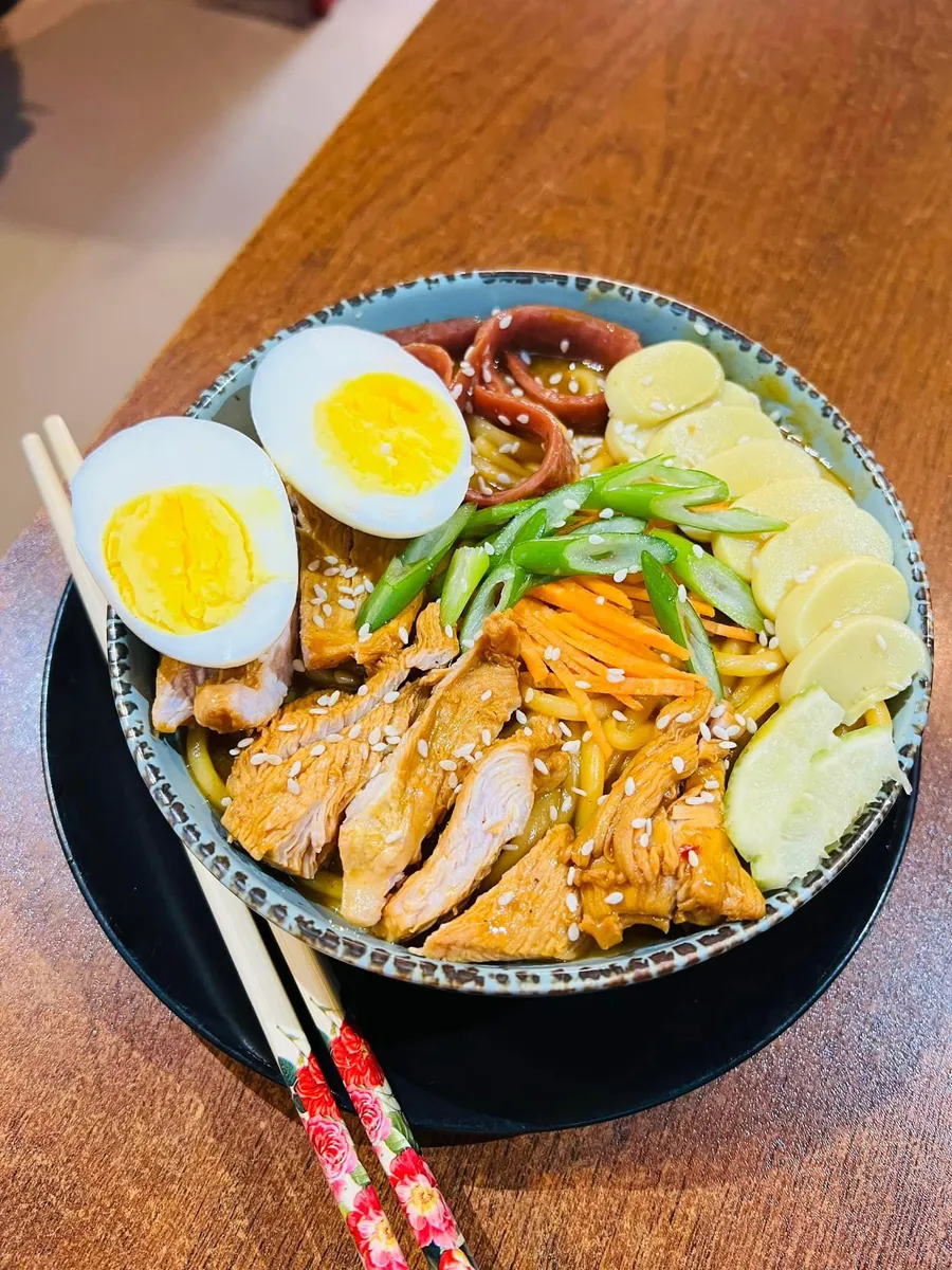 Buy two get one ramen offer at Cheesy Dine