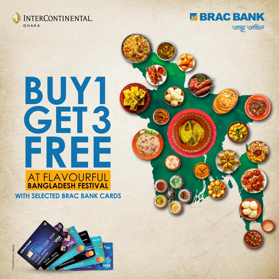 Buy 1 Get 3 FREE at Flavourful Bangladesh Festival