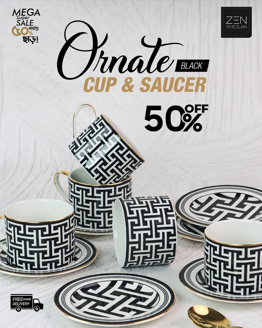 50% Discount on dinner sets at Zen Porcelain