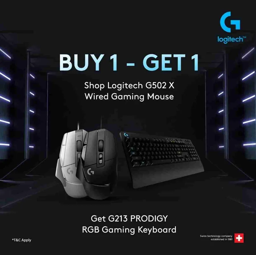 Buy mouse get keyboard free at Logitech