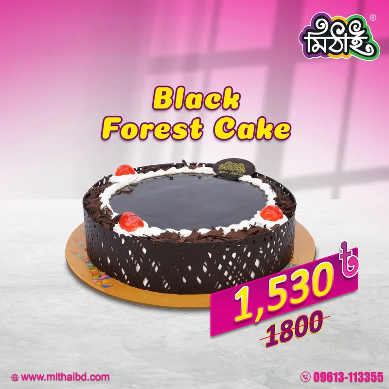 Black Forest Cake 15% Discount at Mithai